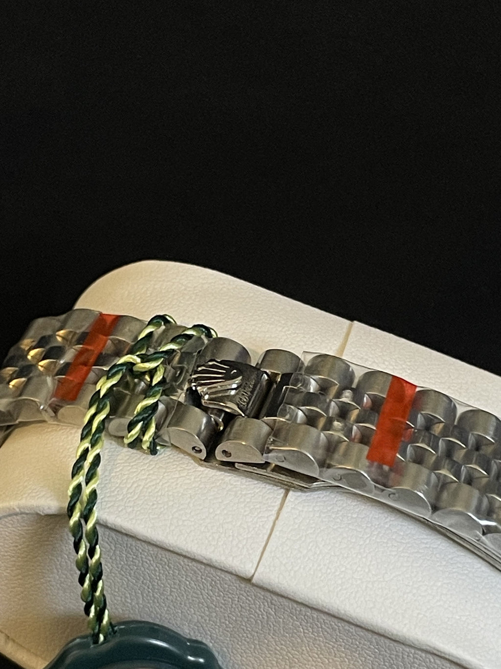 Rolex date date blanche